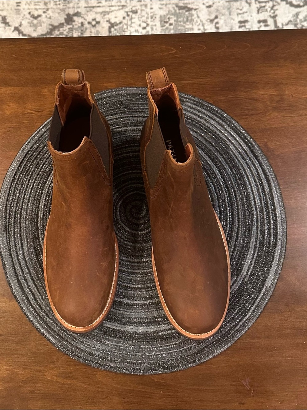 Women's Brown Chelsea Ankle Booties - Classic Pull-On Style